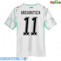 Camisa de time de futebol Áustria Michael Gregoritsch #11 Replicas 2º Equipamento Mundo 2026 Manga Curta